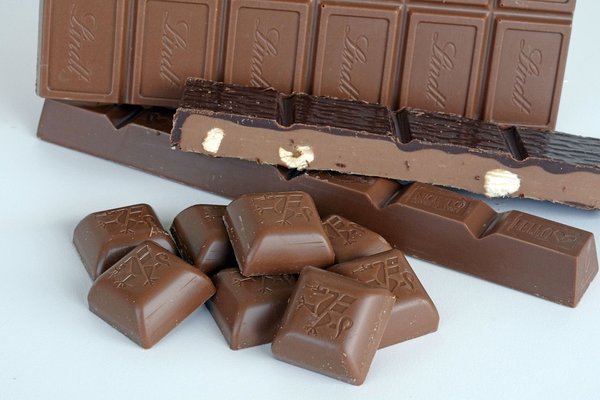 Lindt chocolate. Lugano, Switzerland.