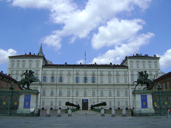  palazzo reale di Torino.  Turin, Italy.