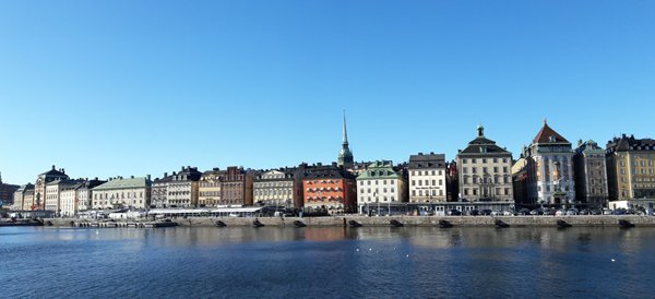 Gamla Stan, photo taken on the boat ride