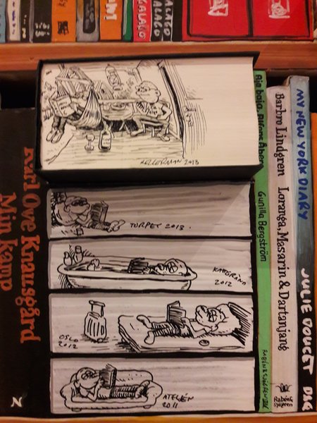 The spirit of Junibacken through comics