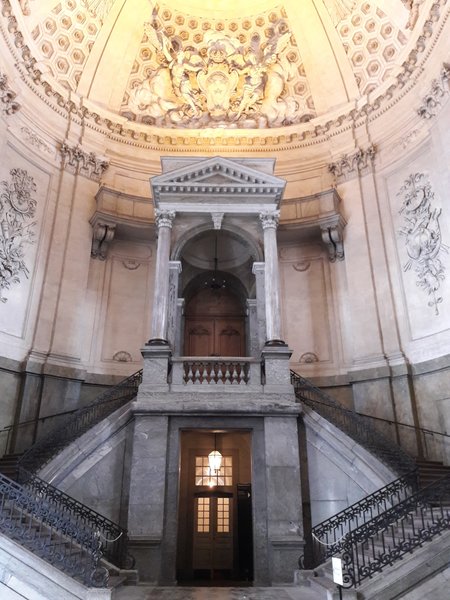 The entrance to the Royal Armoury