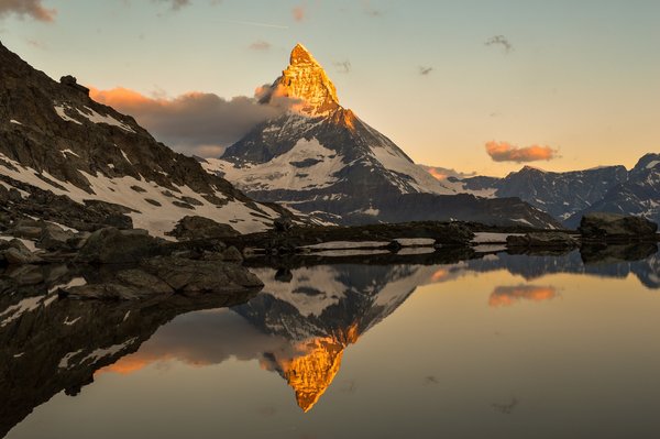 Matterhorn in full glory. Not exactly the bridge, I just fell in love enchanted with this photo by ricardoadelaide