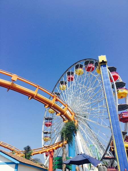 Ferris Wheel @ Santa Monica Pier