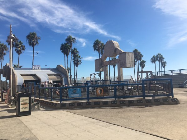 Work Out Zone at Venice Beach Boardwalk