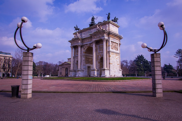 Arco della Pace in Milan