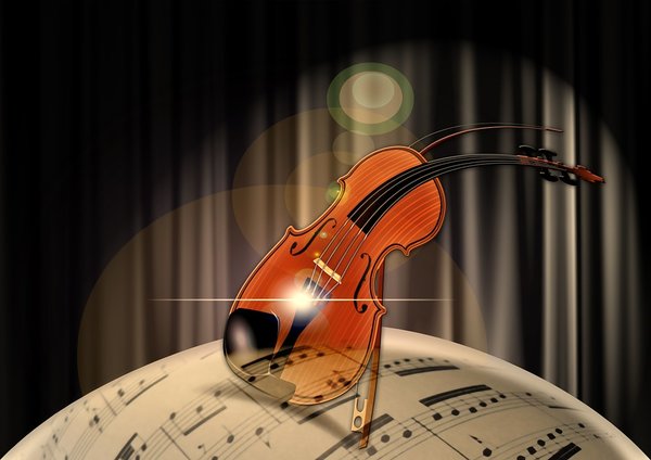 Garda is regarded as the birthplace of the violin. Garda, Italy.