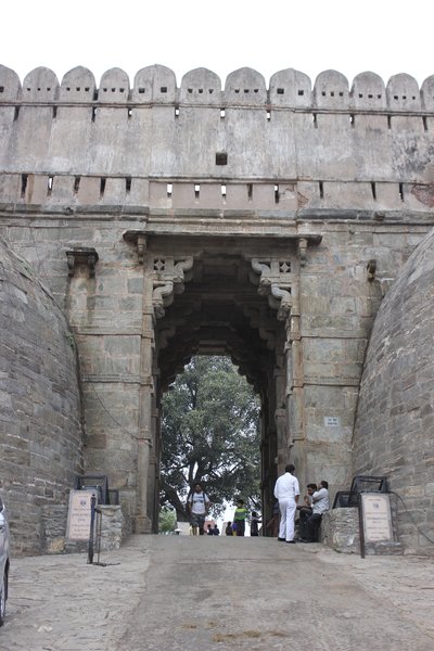 One of the main entry gates into Kumbhalgarh Fort. India. (Photo Credit: MBS Photography)
