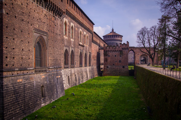 Sforza Castle in Milan