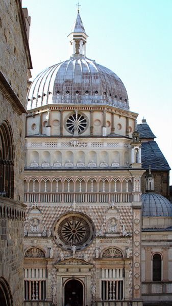 The Cappella Colleoni chappel.  Bergamo, Italy.