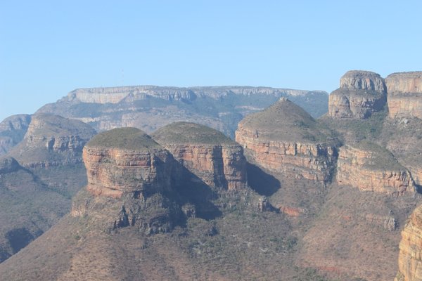 The Three Rondavels of the Blyde River Canyon of South Africa