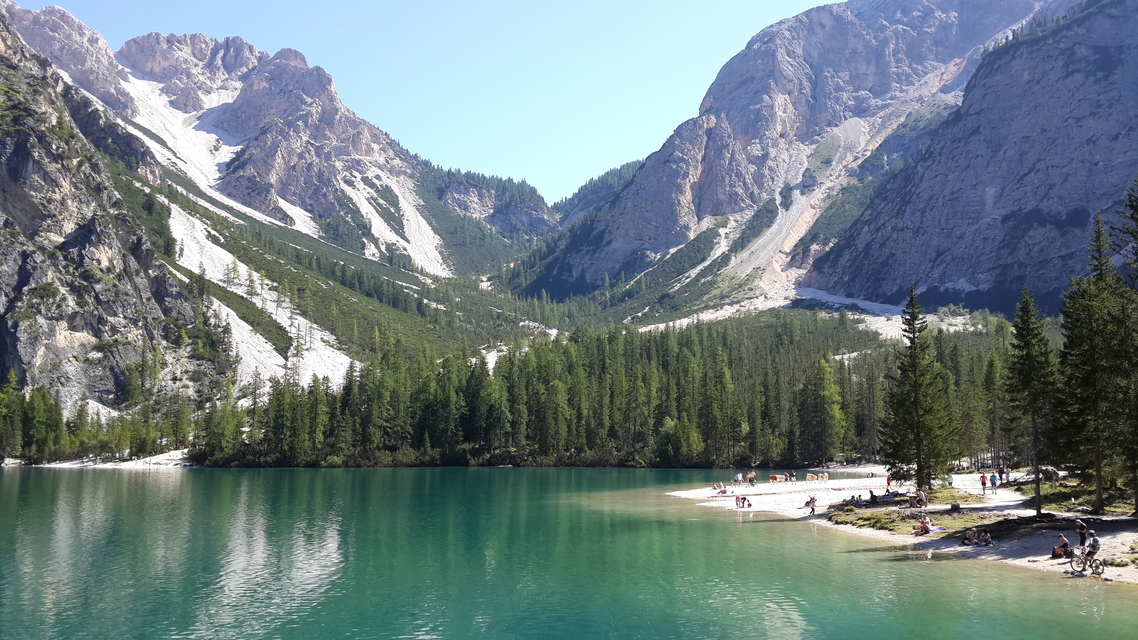 mountain, lake, snow, water, scenic, valley, reflection, glacier, forest, lakeshore, nobody, nature, alpine, hiking, majestic, outdoors, panorama, range, travel, panoramic