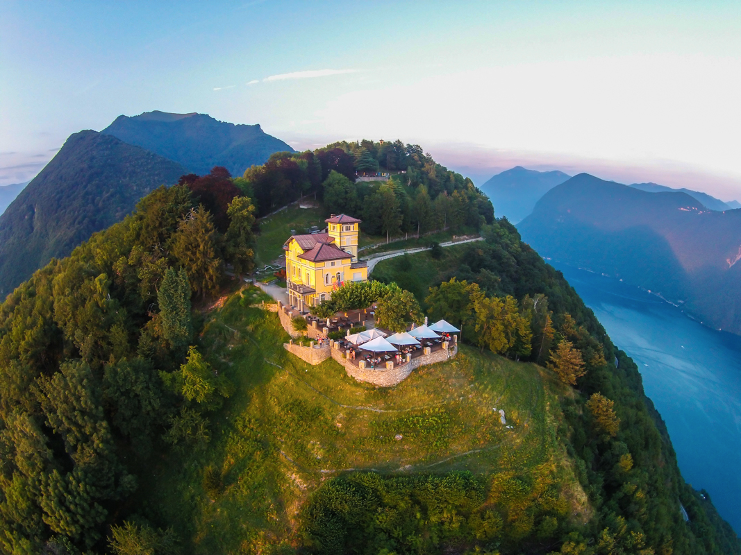 Lugano, Switzerland. 29th Nov, 2020. General view of Monte Bré