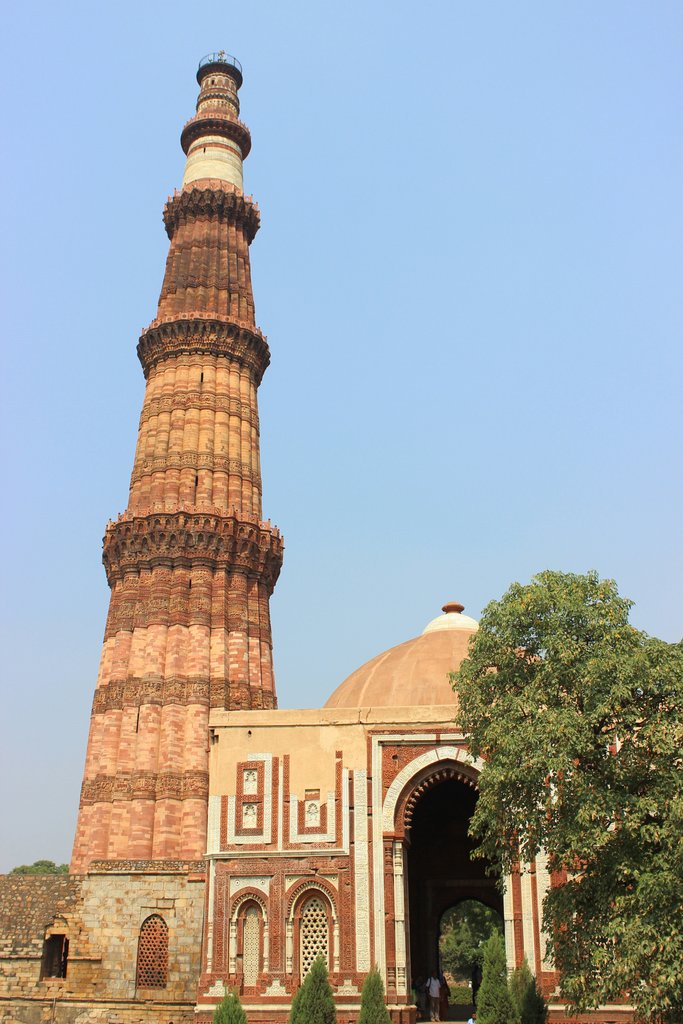 Qutub Minar - The tallest brick minaret in the world