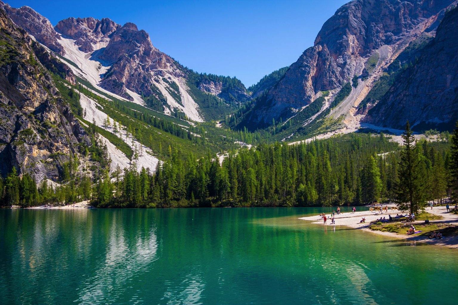 Braies Lake Италия